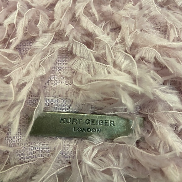 Kurt Geiger Sequined Shoulder Bag/Crossbody Pink Multicolor Evening Date Night - Picture 6 of 9